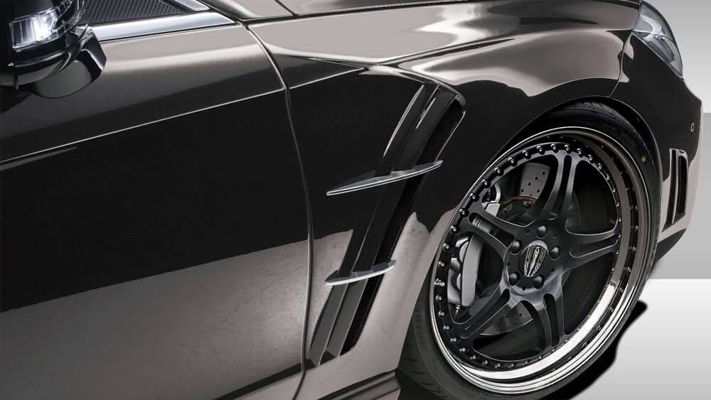 2012-2015 Mercedes CLS Class Eros Version 1 Style Fenders - FRP