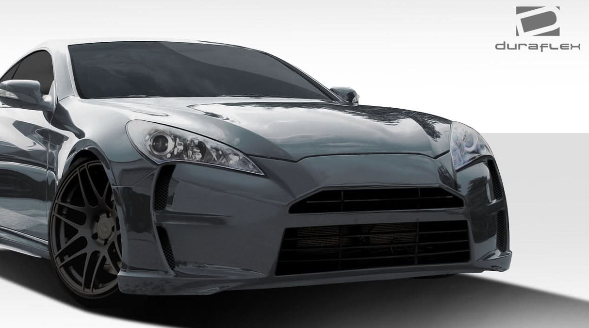 2010-2012 Hyundai Genesis Coupe VG-R Style Front Bumper Cover - FRP
