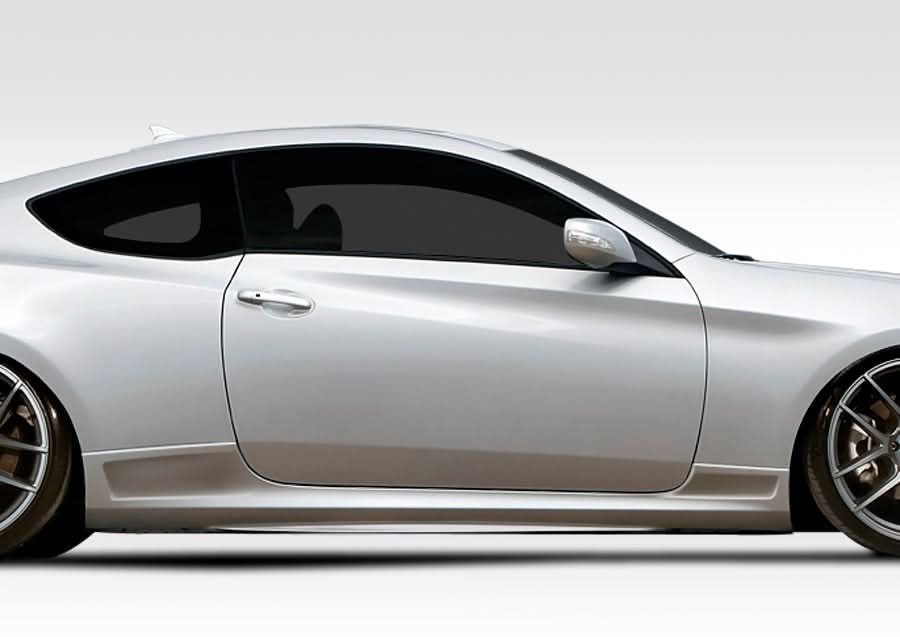 2010-2016 Hyundai Genesis Coupe VG-R Style Side Skirt Rocker Panels - FRP