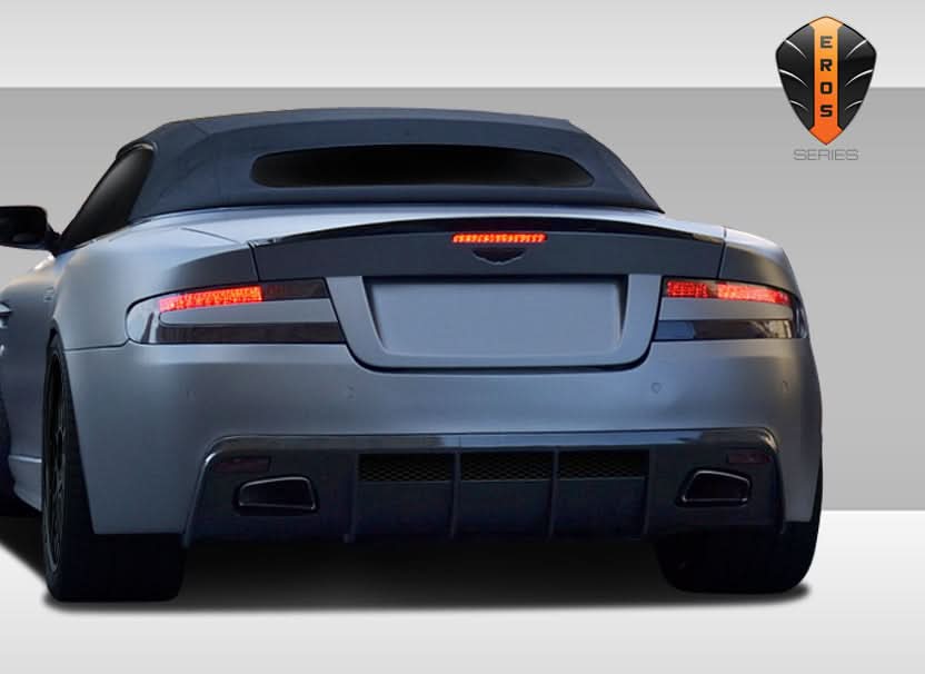 2004-2012 Aston Martin DB9 DBS Eros Version 1 Style Rear Bumper Cover - FRP