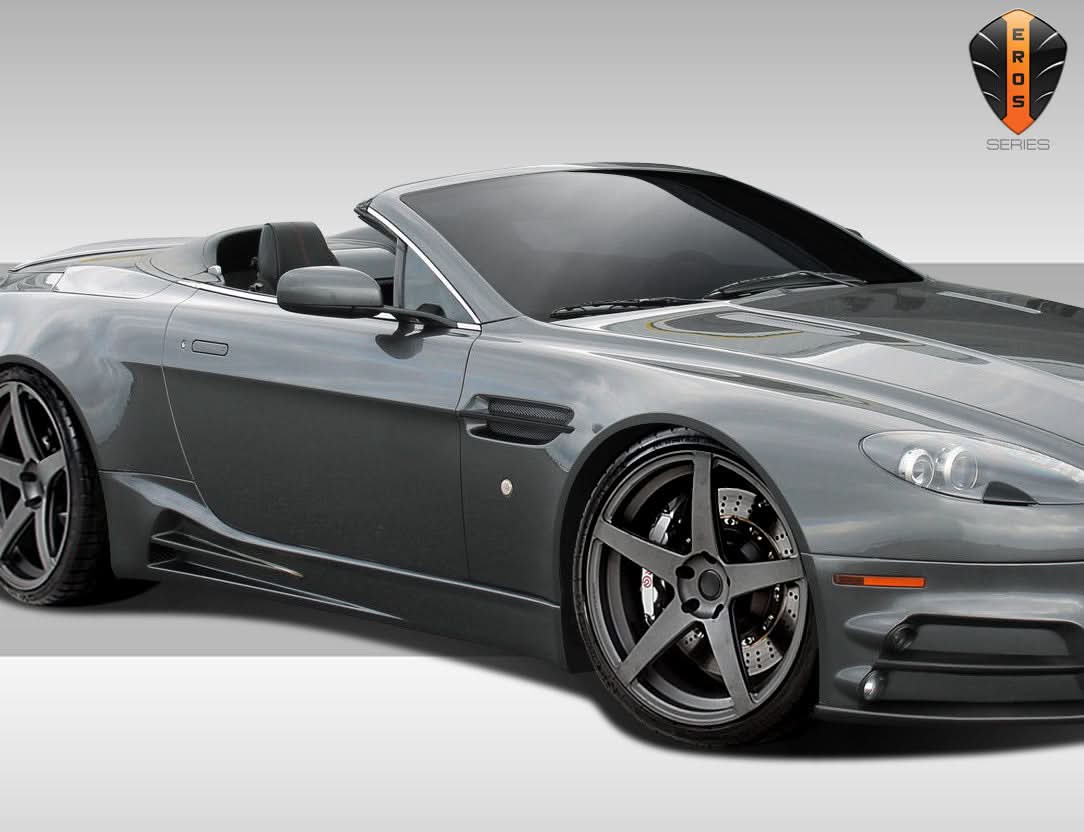 2006-2017 Aston Martin Vantage Eros Version 1 Style Side Skirts - FRP