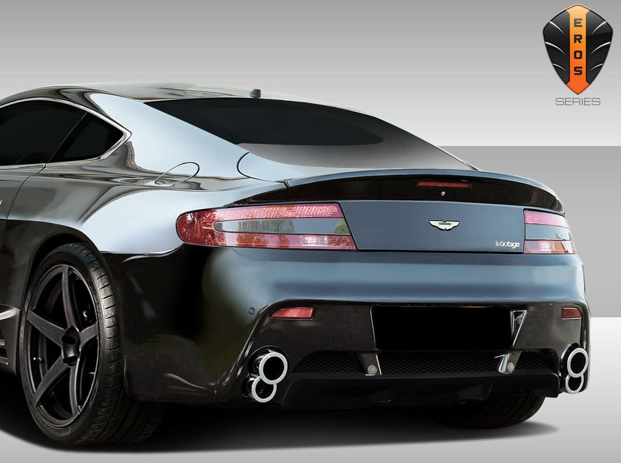 2006-2017 Aston Martin Vantage Eros Version 1 Style Rear Bumper Cover - FRP