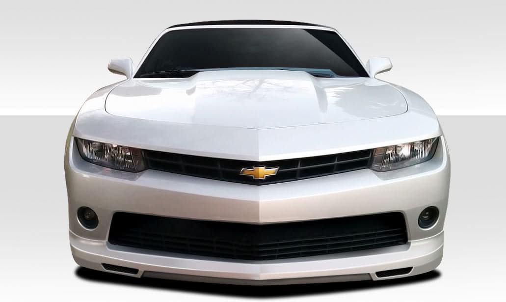 2014-2015 Chevrolet Camaro V6 Racer Style Front Lip Spoiler - FRP