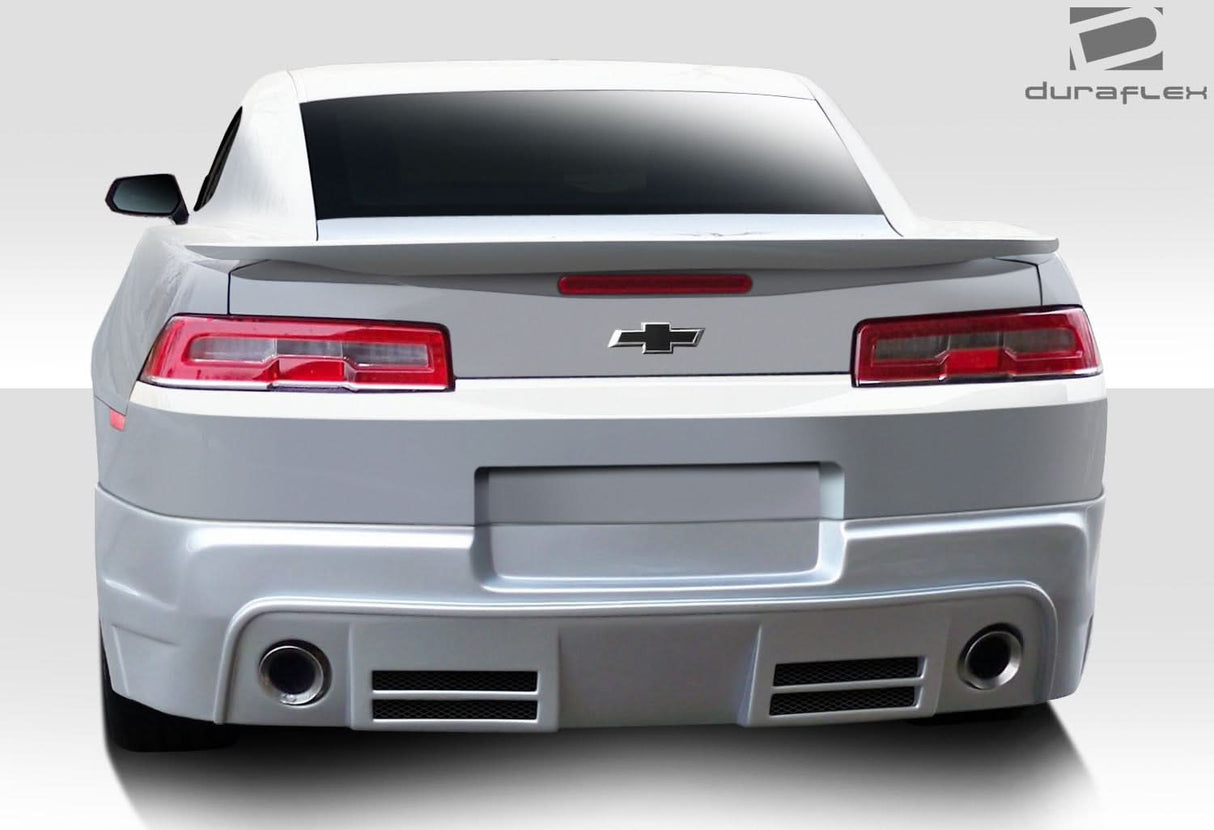 2014-2015 Chevrolet Camaro Racer Style Rear Lip Spoiler - FRP