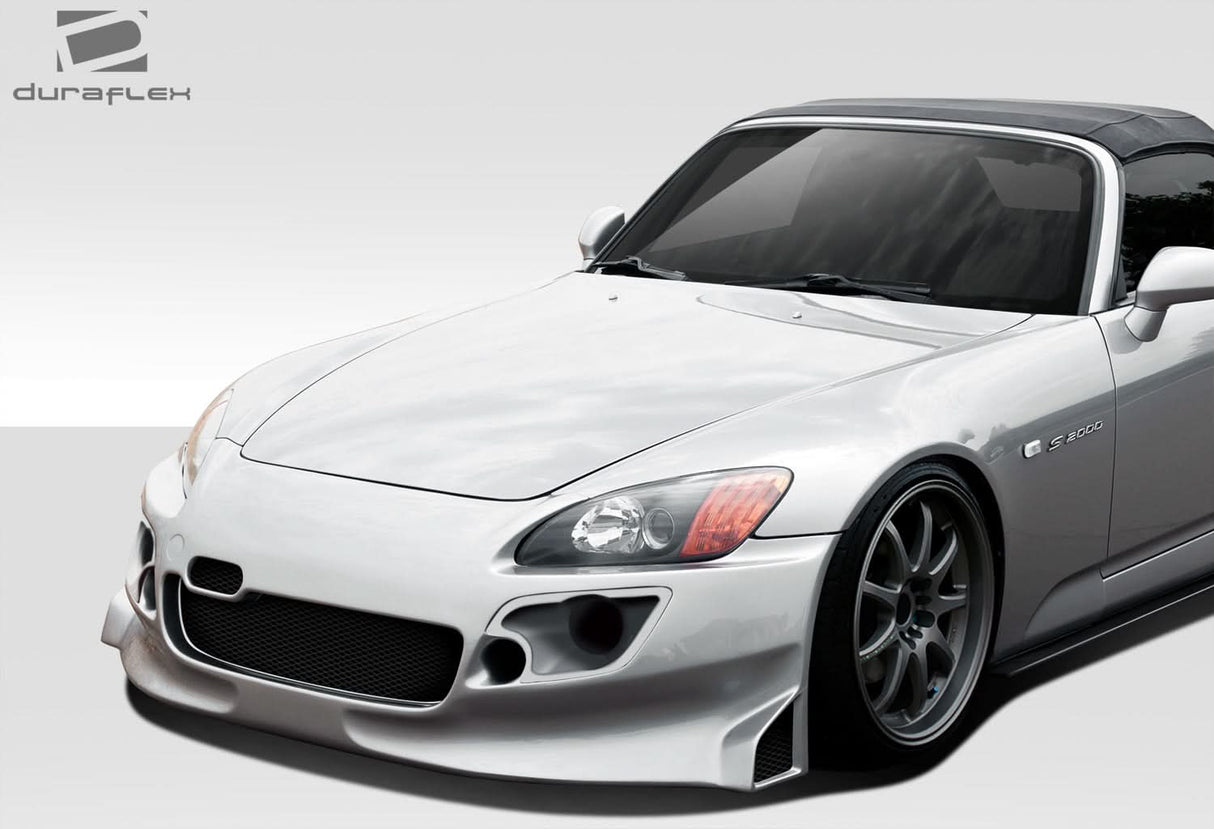 2000-2009 Honda S2000 SP-N Style Front Bumper Cover - 4 Piece - FRP