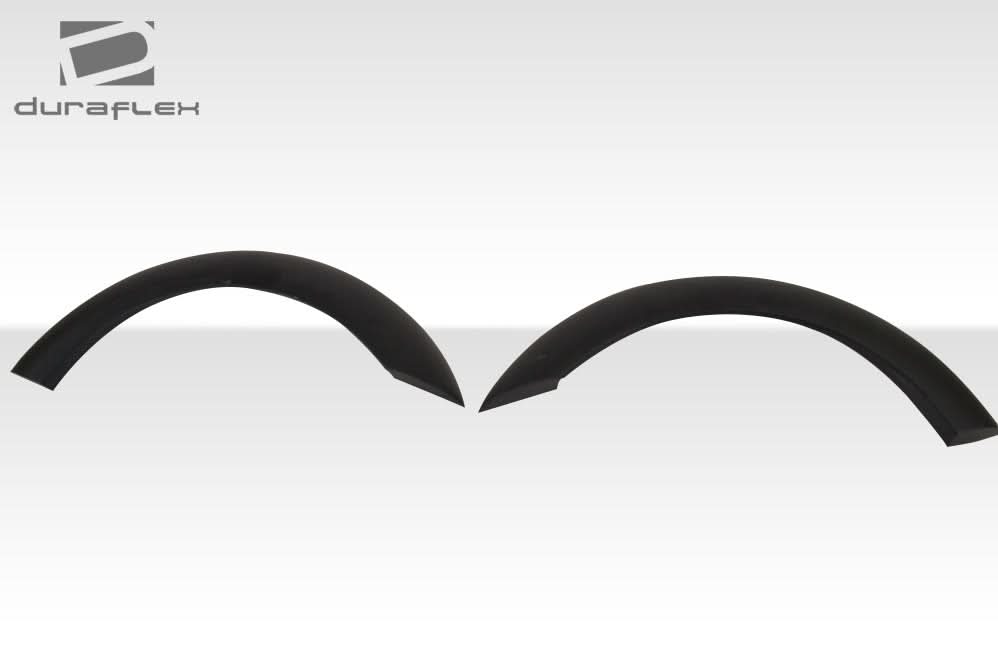2003-2009 Mercedes CLK W209 Black Series Look Wide Body Rear Fender Flares - FRP