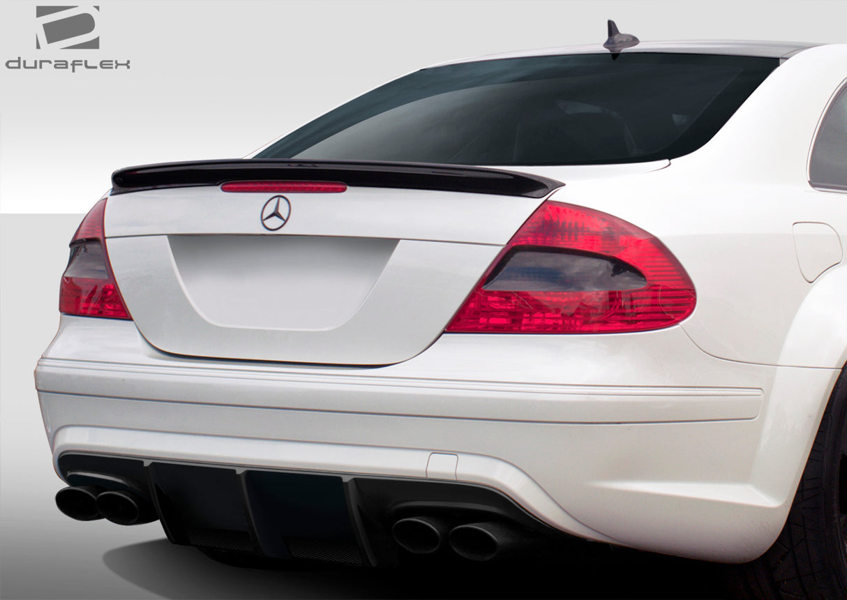 2003-2009 Mercedes CLK W209 Black Series Look Wide Body Rear Bumper Cover - 1 Piece