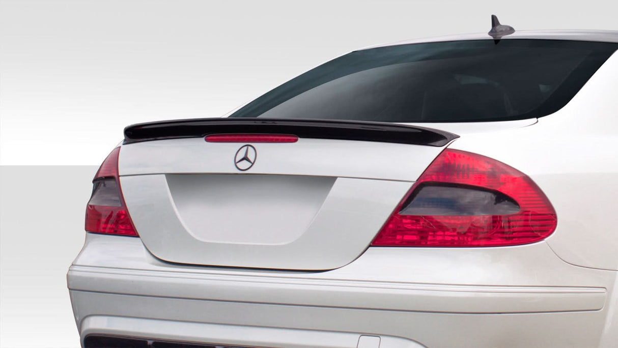 2003-2009 Mercedes CLK W209 Black Series Look Wing Trunk Spoiler - FRP