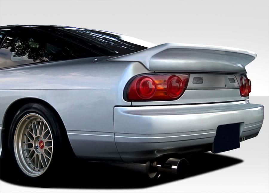 1989-1994 Nissan 240SX S13 Wangan V2 Style Wing Trunk Spoiler - FRP