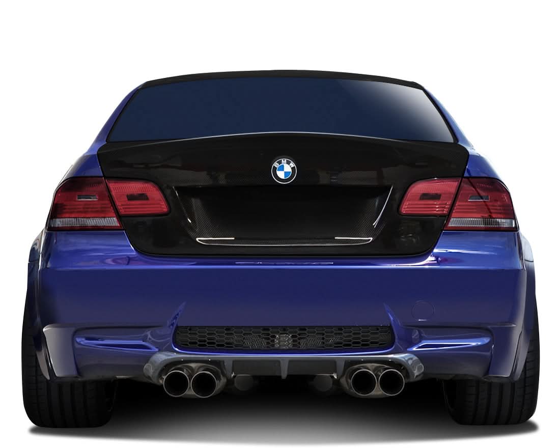 2007-2013 BMW 3 Series E92 AF-3 Style Carbon Fiber Trunk Lid
