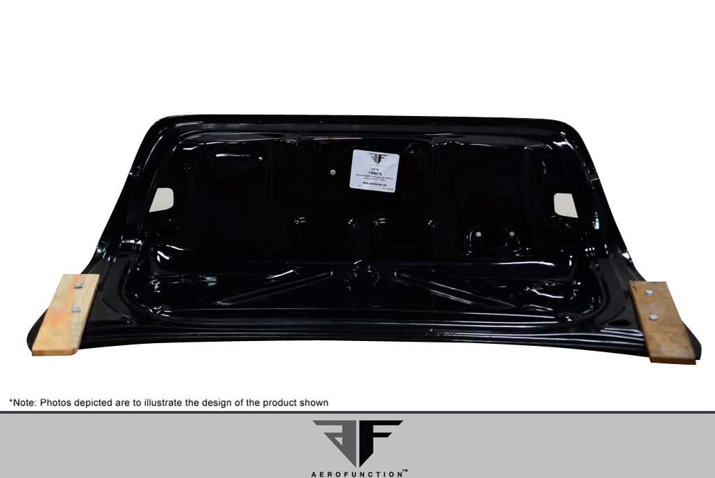 2007-2013 BMW 3 Series E92 AF-3 Style Carbon Fiber Trunk Lid