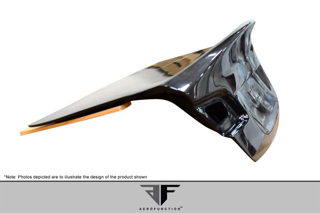2007-2013 BMW 3 Series E92 AF-3 Style Carbon Fiber Trunk Lid