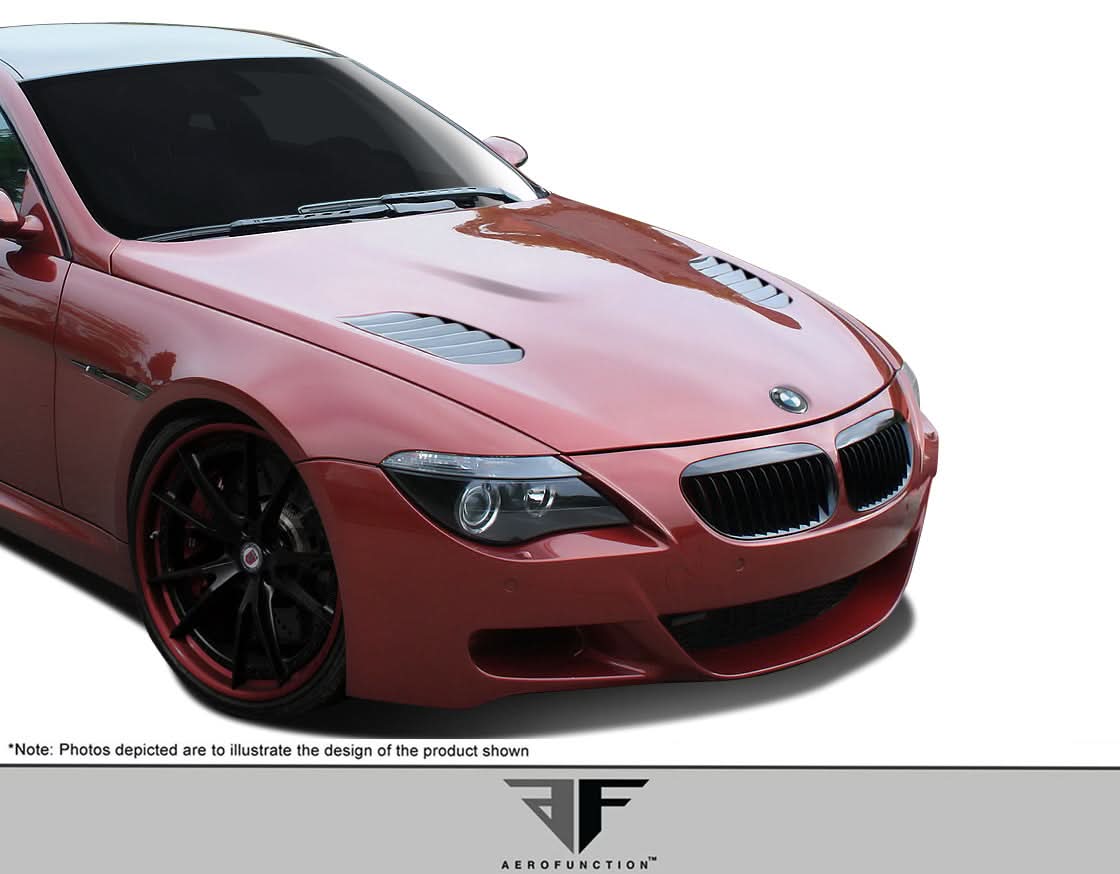 2004-2010 BMW 6 Series M6 AF-1 Style Hood - FRP