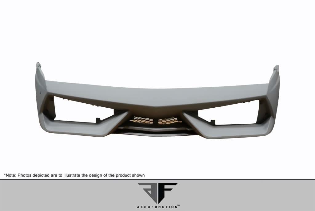 2009-2013 Lamborghini Gallardo AF-2 Style Front Bumper Cover - FRP
