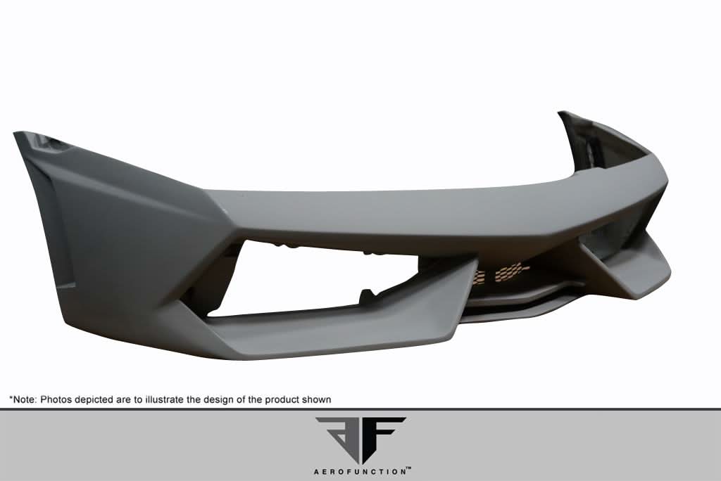 2009-2013 Lamborghini Gallardo AF-2 Style Front Bumper Cover - FRP