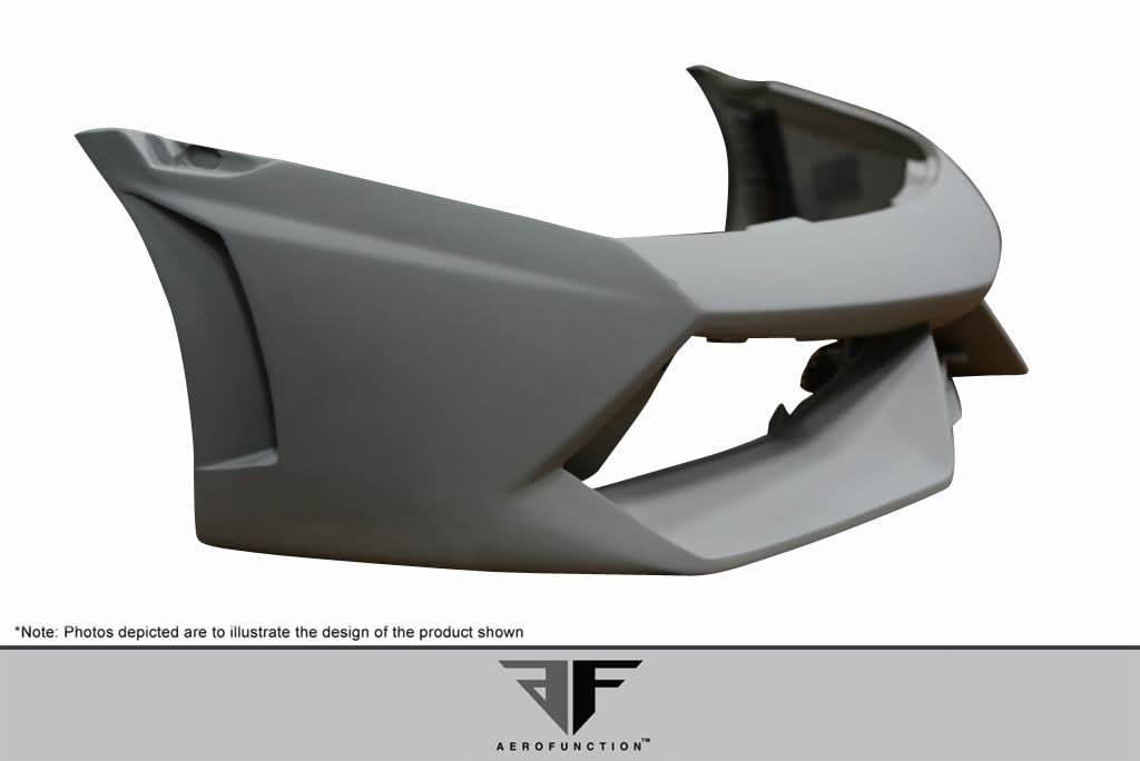 2009-2013 Lamborghini Gallardo AF-2 Style Front Bumper Cover - FRP