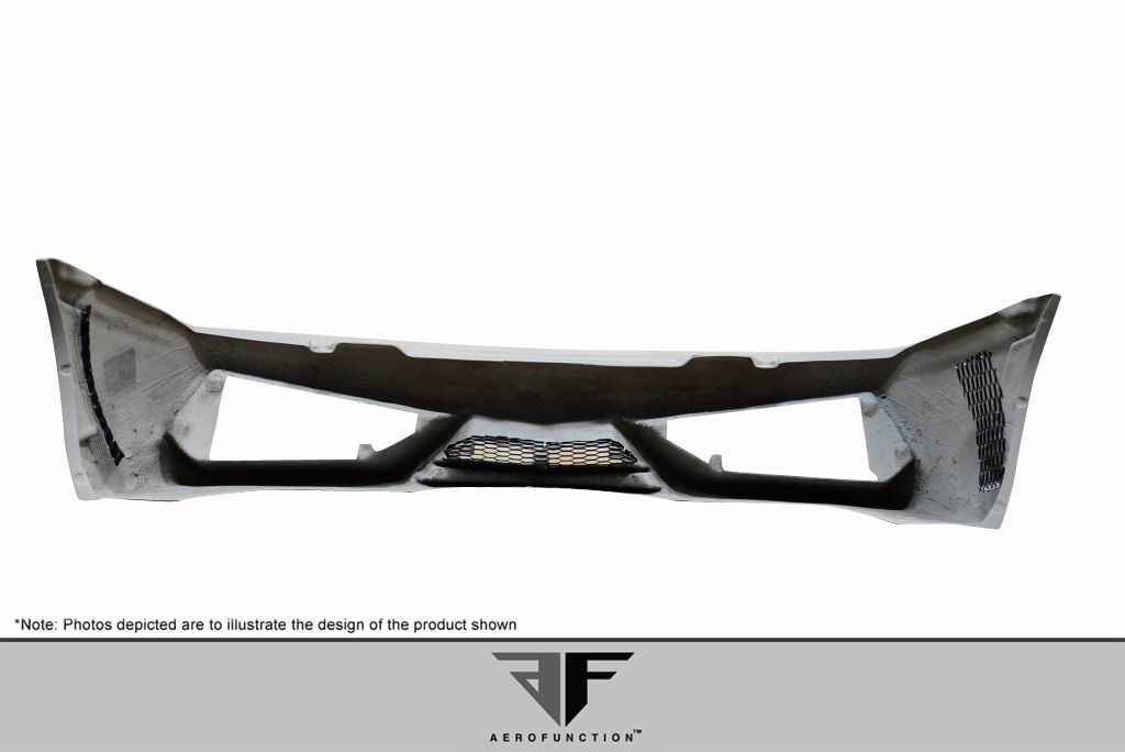 2009-2013 Lamborghini Gallardo AF-2 Front Bumper Cover ( GFK ) - 1 Piece