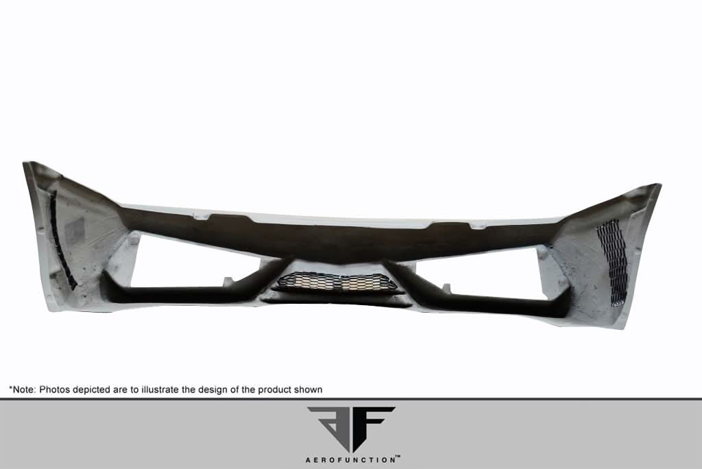2009-2013 Lamborghini Gallardo AF-2 Style Front Bumper Cover - FRP