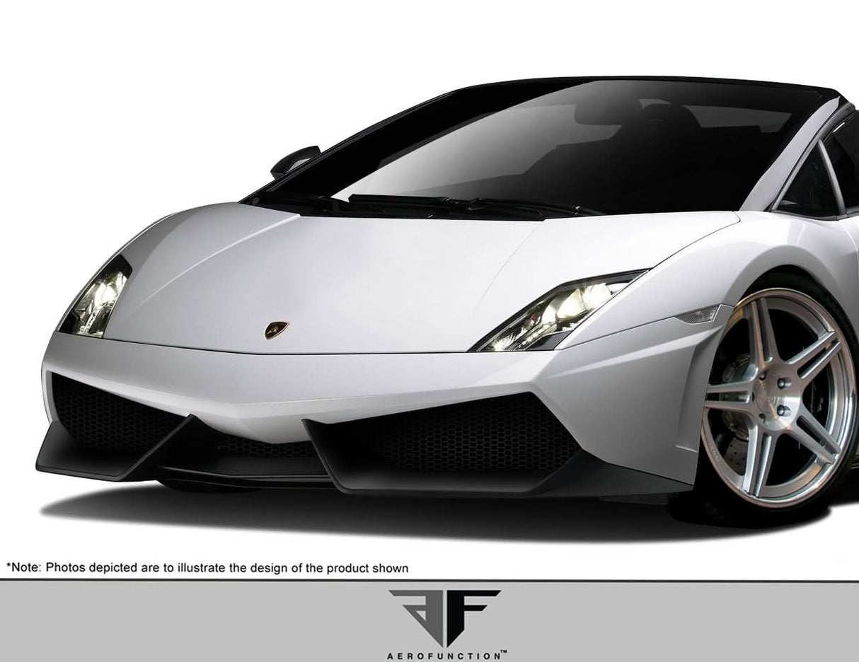 2009-2013 Lamborghini Gallardo AF-2 Style Front Bumper Cover - FRP