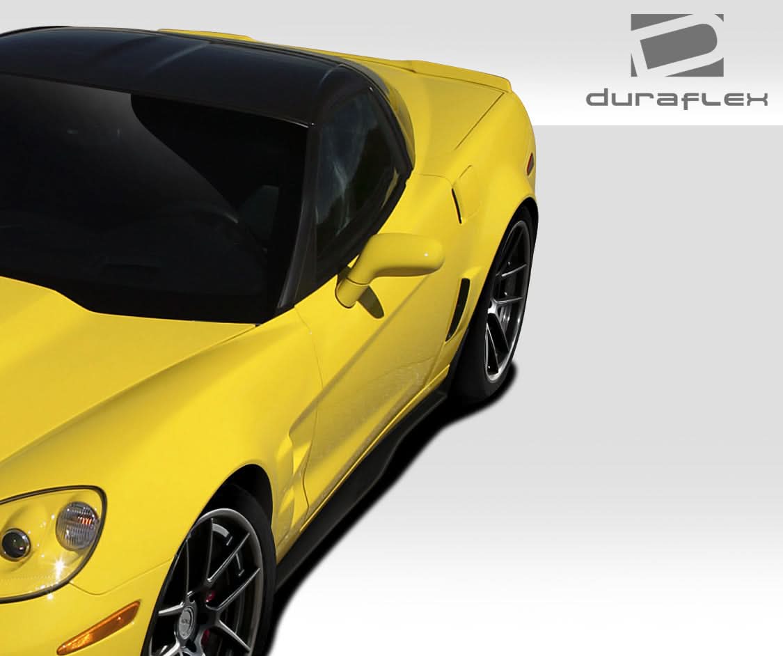 2005-2013 Chevrolet Corvette C6 Stingray Z Style Side Skirts - FRP