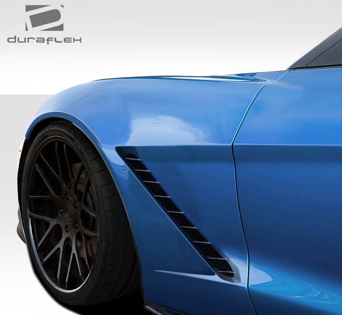 2005-2013 Chevrolet Corvette C6 Stingray Z Style Front Fenders - FRP