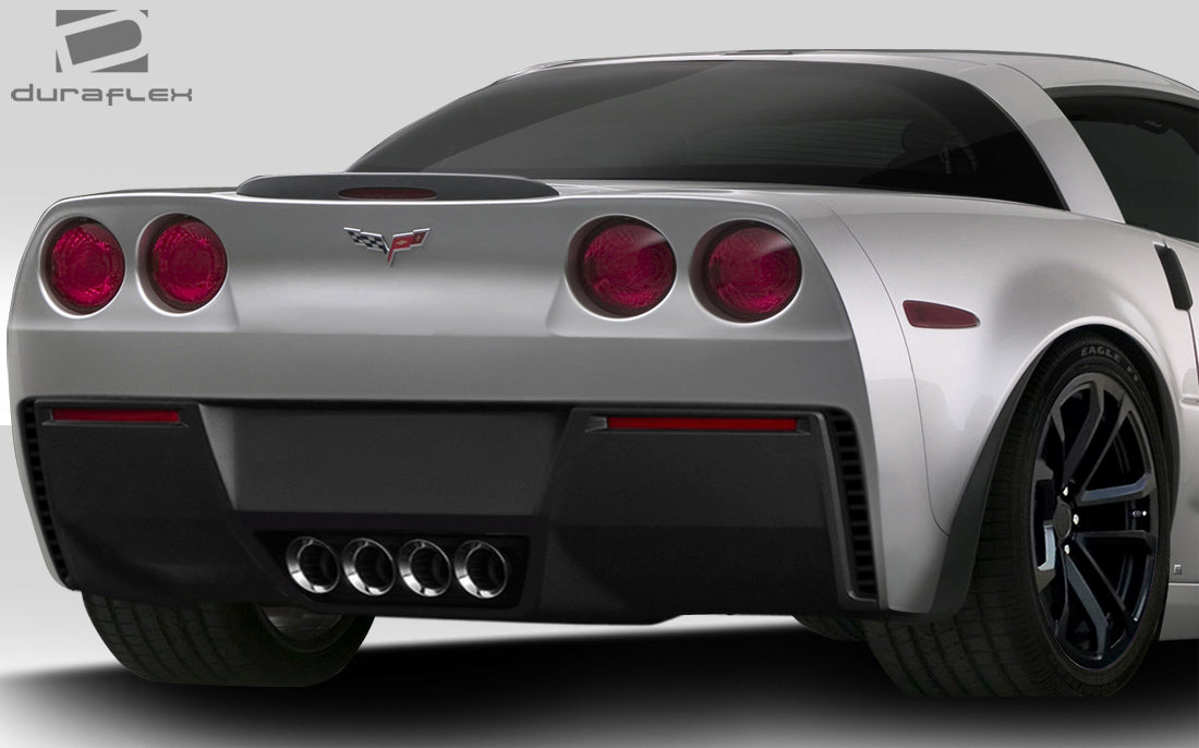 2005-2013 Chevrolet Corvette C6 Stingray Z Style Rear Bumper Cover - FRP