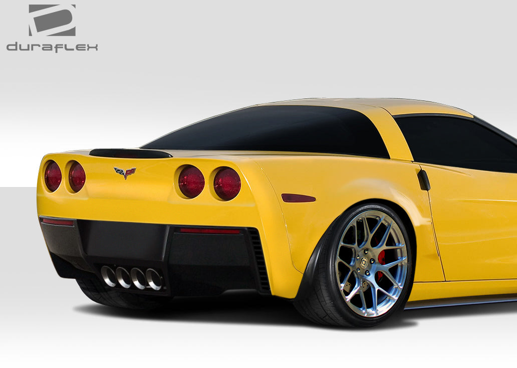 2005-2013 Chevrolet Corvette C6 Stingray Z Style Rear Bumper Cover - FRP