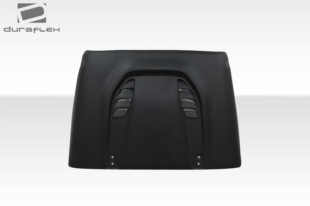 2007-2018 Jeep Wrangler Power Dome Style Hood - 1 Piece - FRP