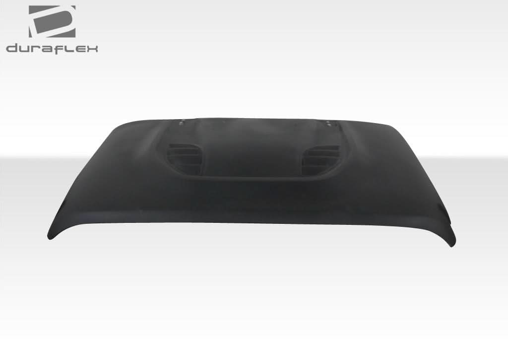 2007-2018 Jeep Wrangler Power Dome Style Hood - 1 Piece - FRP
