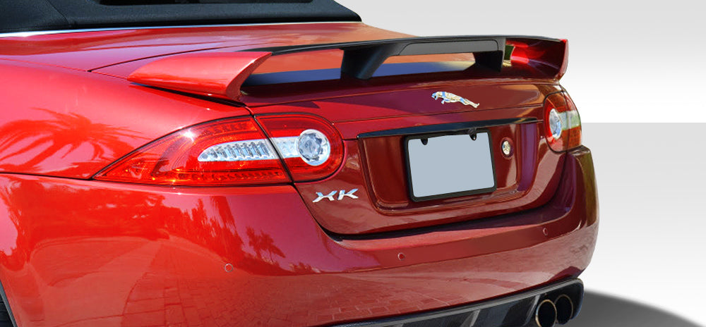 2007-2015 Jaguar XK XKR-S Look Rear Wing Trunk Lid Spoiler - FRP