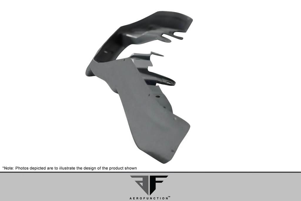 2013-2021 Land Rover Range Rover AF-1 Style Wide Body Front Under Tray Shield - FRP