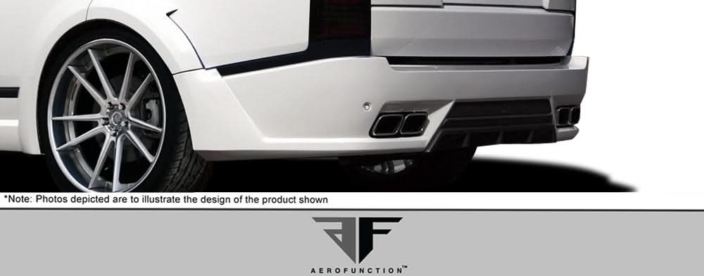 2013-2021 Land Rover Range Rover AF-1 Style Wide Body Rear Diffuser - FRP