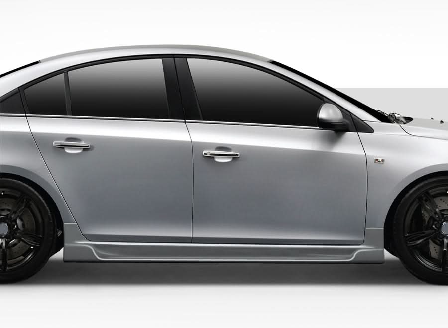 2011-2015 Chevrolet Cruze Concept X Style Side Skirt Rocker Panels - FRP