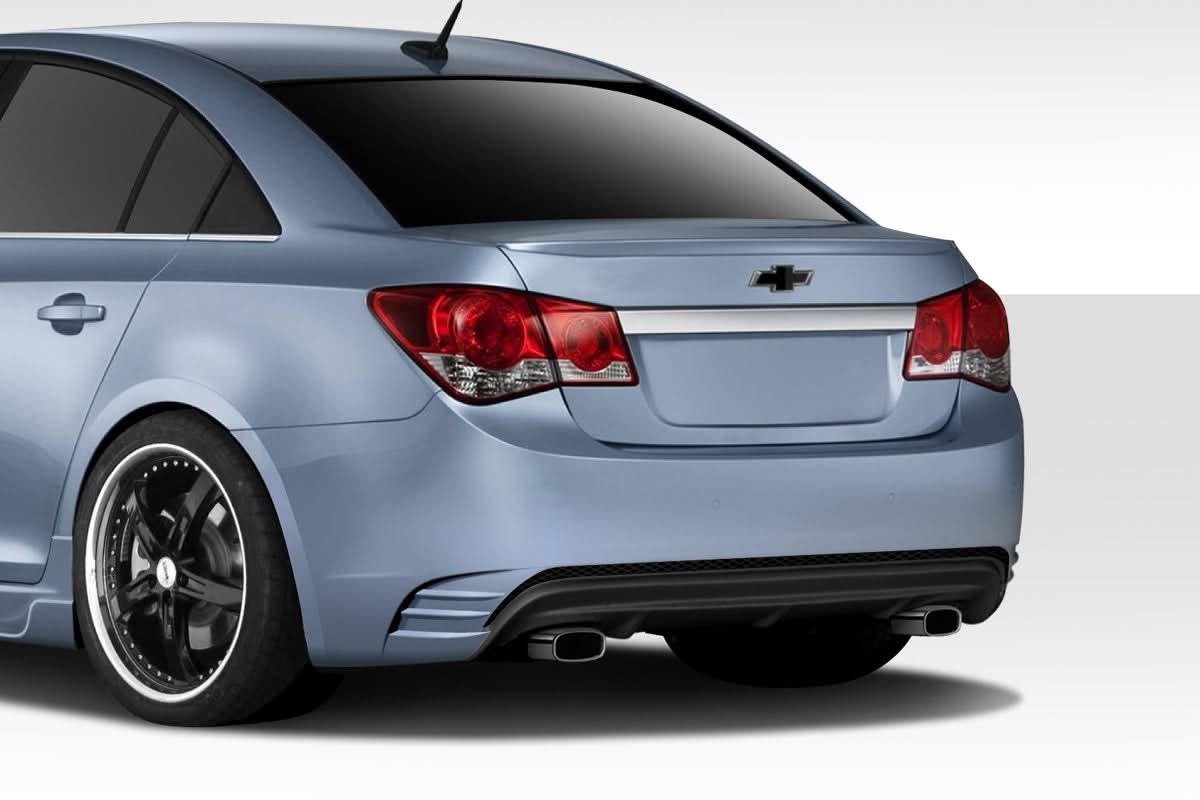 2011-2015 Chevrolet Cruze Concept X Style Rear Bumper Cover - FRP