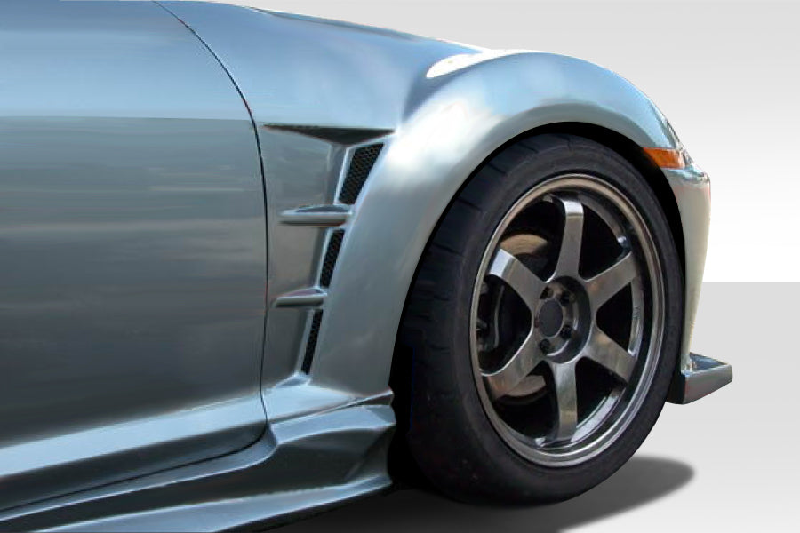 2004-2008 Mazda RX-8 M-Speed Style Front Fenders - 2 Piece - FRP