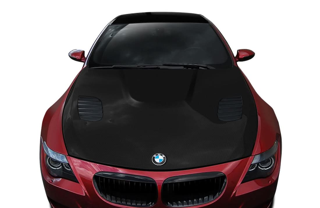 2004-2010 BMW 6 Series M6 AF-1 Style Hood - Carbon Fiber