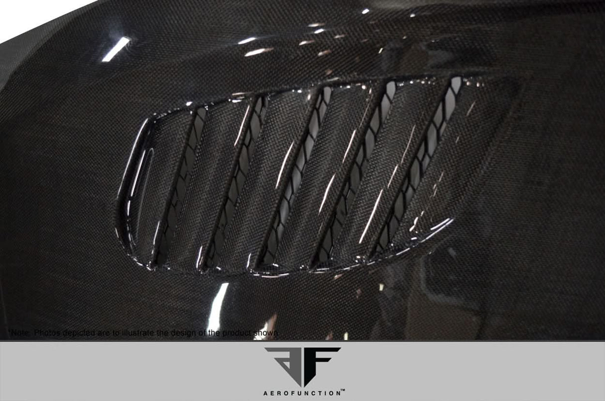 2004-2010 BMW 6 Series M6 AF-1 Style Hood - Carbon Fiber