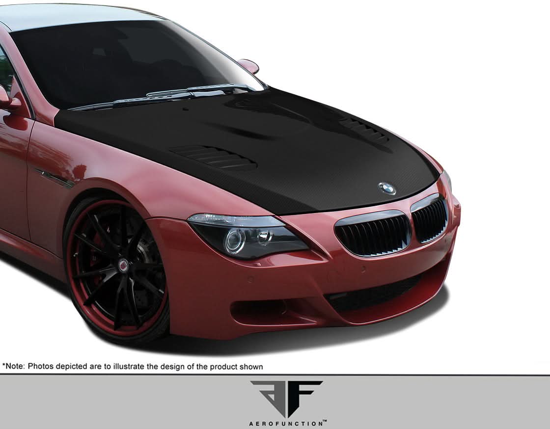 2004-2010 BMW 6 Series M6 AF-1 Style Hood - Carbon Fiber