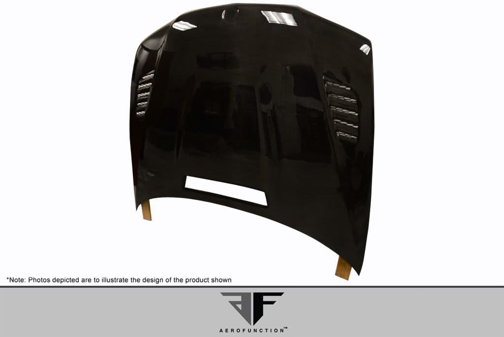 2001-2006 BMW M3 E46 AF-2 Style Hood - Carbon Fiber