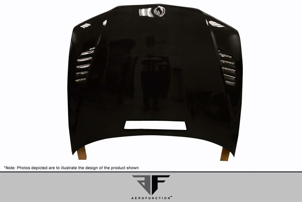 2001-2006 BMW M3 E46 AF-2 Style Hood - Carbon Fiber