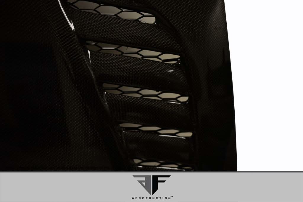 2001-2006 BMW M3 E46 AF-2 Style Hood - Carbon Fiber