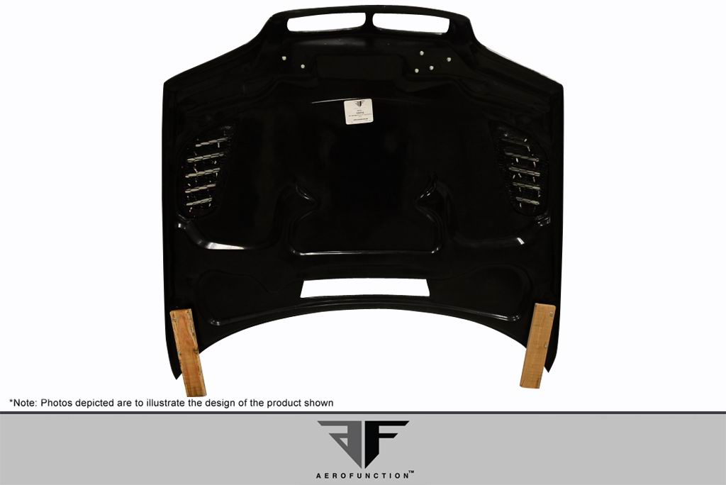 2001-2006 BMW M3 E46 Carbon AF-2 Hood ( CFP )- 1 Piece