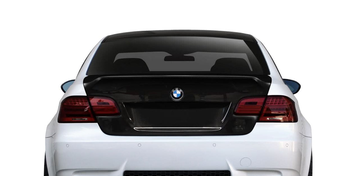 2007-2013 BMW 3 Series E92 AF-2 Style Trunk Lid - Carbon Fiber