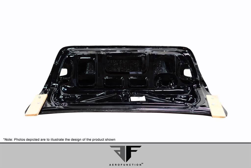 2007-2013 BMW 3 Series E92 AF-2 Style Trunk Lid - Carbon Fiber