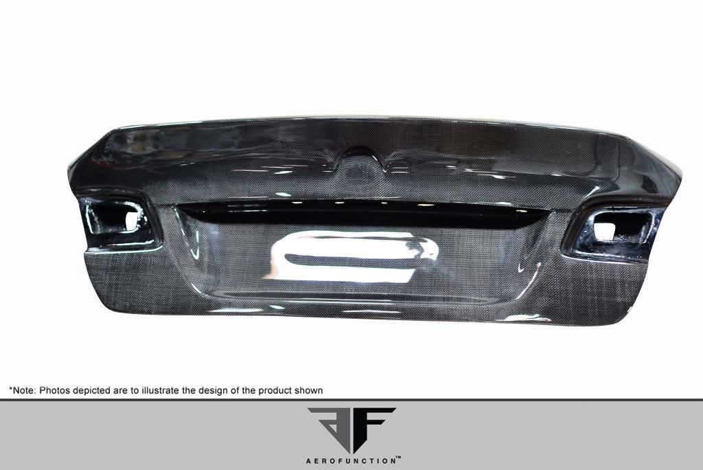 2007-2013 BMW 3 Series E92 AF-2 Style Trunk Lid - Carbon Fiber
