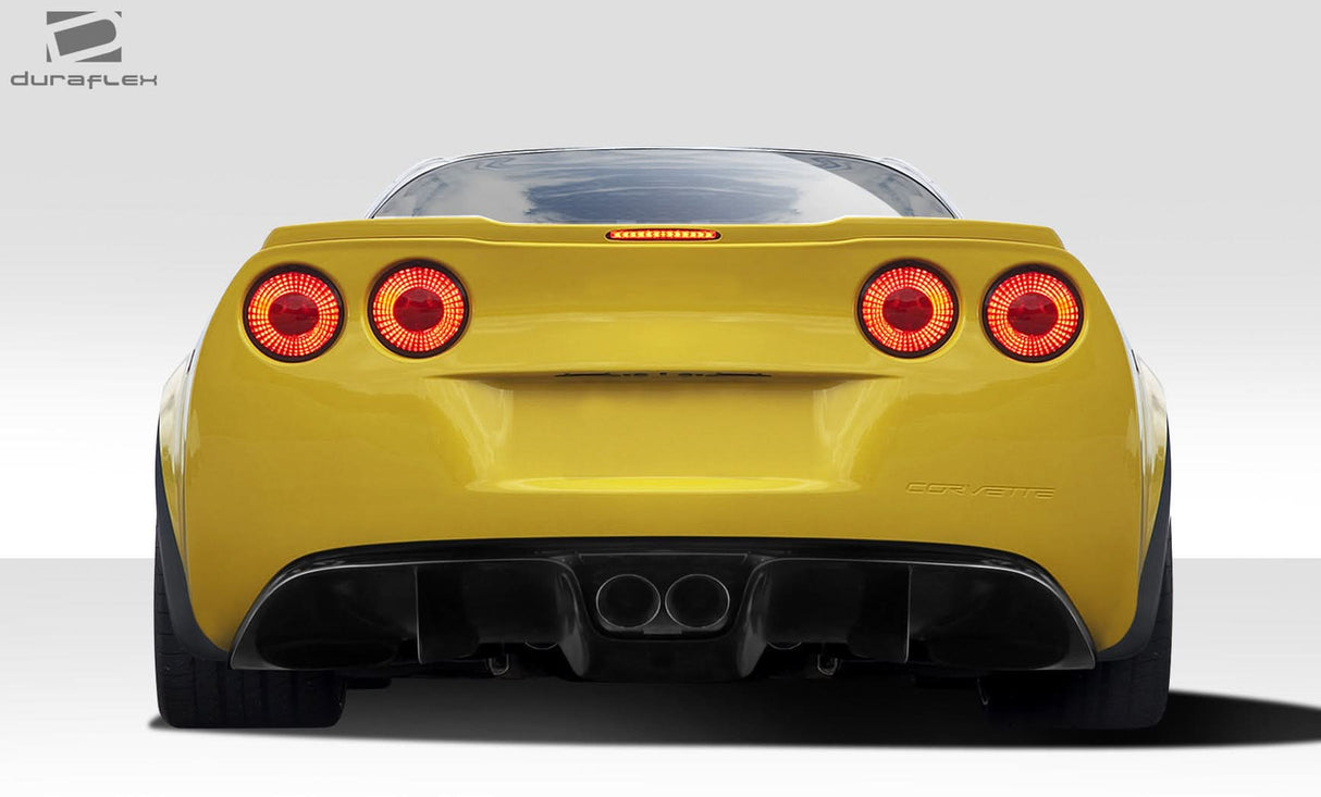 2005-2013 Chevrolet Corvette C6 GT Racing Style Rear Diffuser - FRP