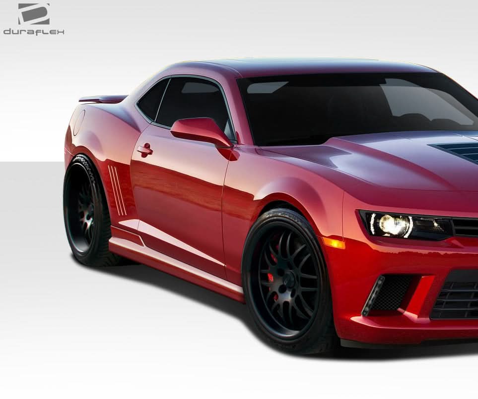 2010-2015 Chevrolet Camaro GT Concept Style Side Skirt Rocker Panels