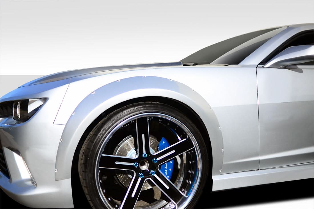 2014-2015 Chevrolet Camaro GT Concept Style Wide Body Kit - FRP