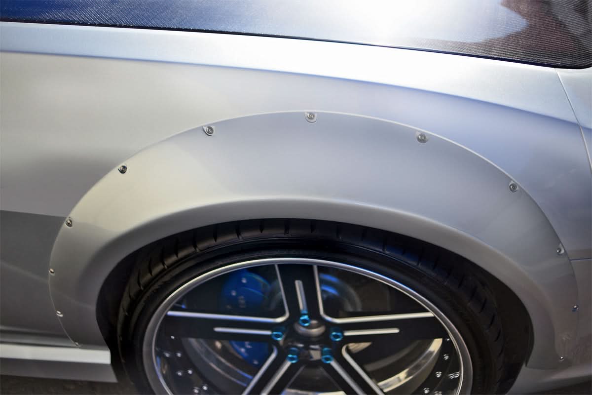 2010-2015 Chevrolet Camaro GT Concept Style Front Fender Flares - FRP