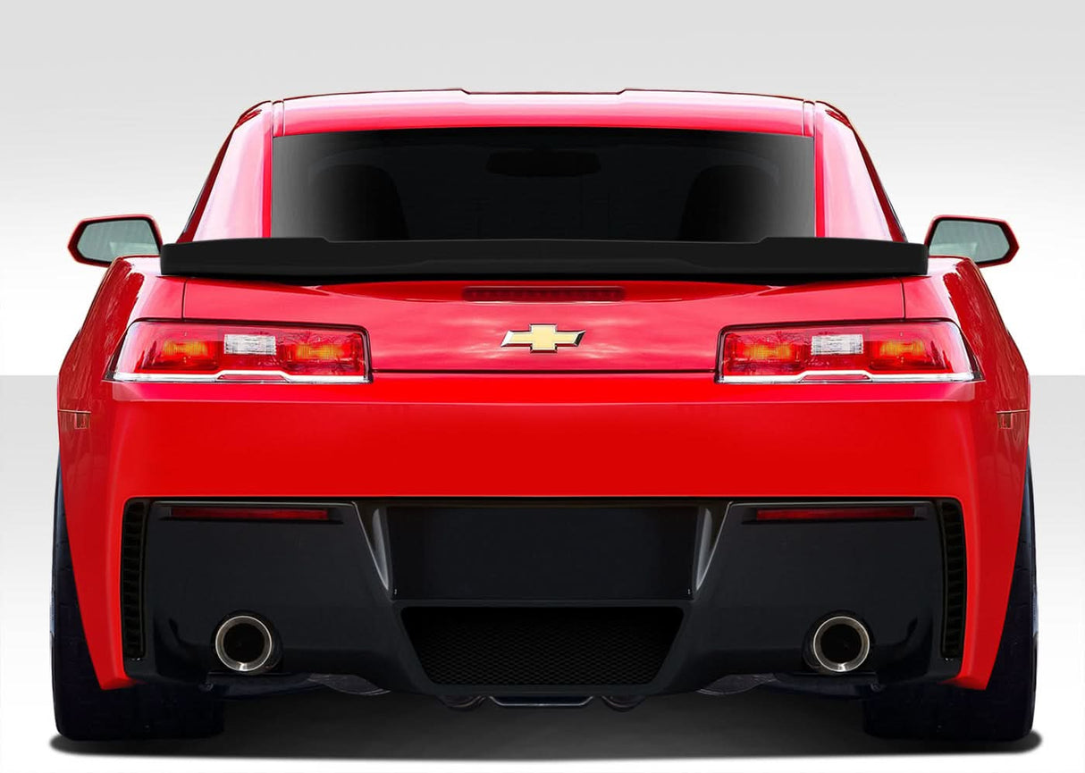 2014-2015 Chevrolet Camaro Stingray Z Look Rear Bumper Cover - FRP